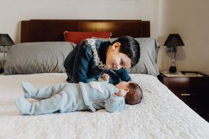Reportaje recién nacido a domicilio